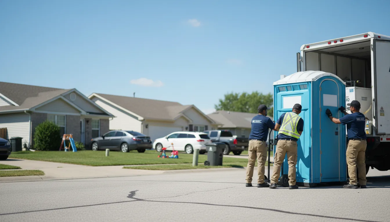 Standard Porta Potty Rentals in Strasburg, IL near me